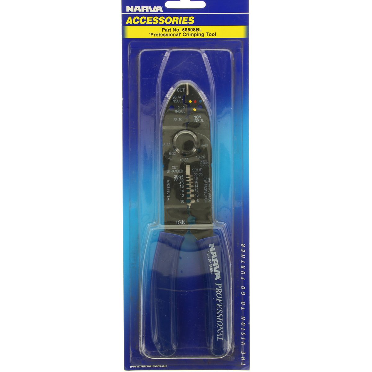Narva Professional Crimping Tool 56508BL
