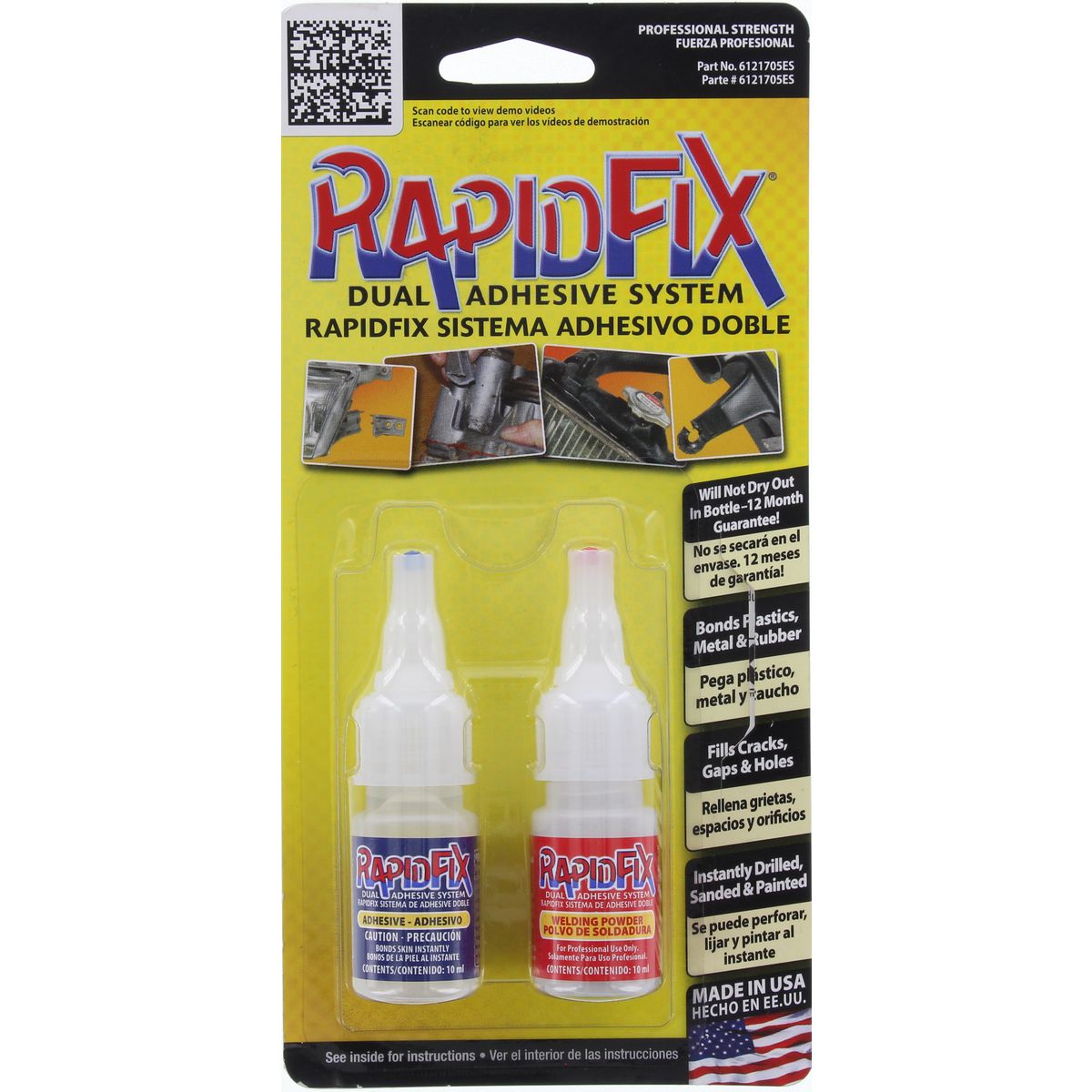 Rapid Fix Dual Adhesive System 10ml 6121705