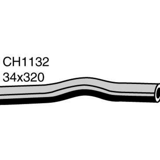 Mackay Radiator Hose Upper CH1132