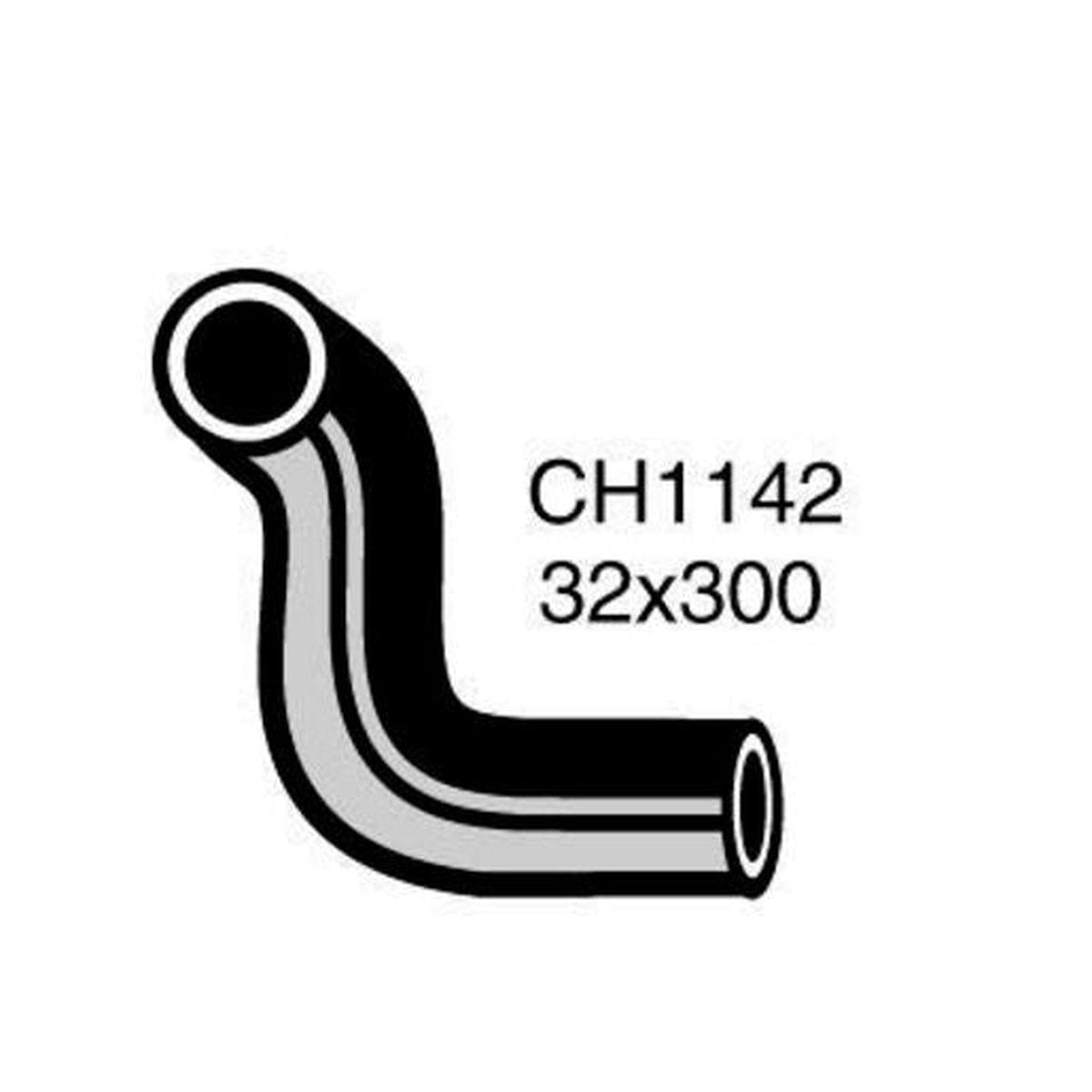 Mackay Top Radiator Hose CH1142