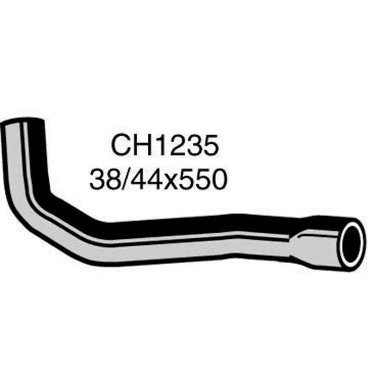 Mackay Top Radiator Hose CH1235
