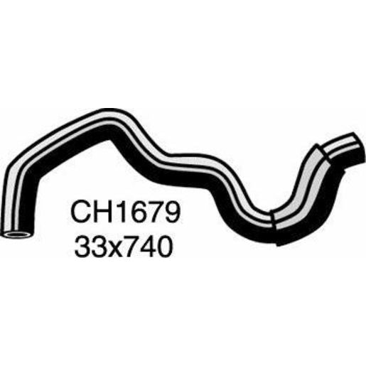 Mackay Top Radiator Hose CH1679