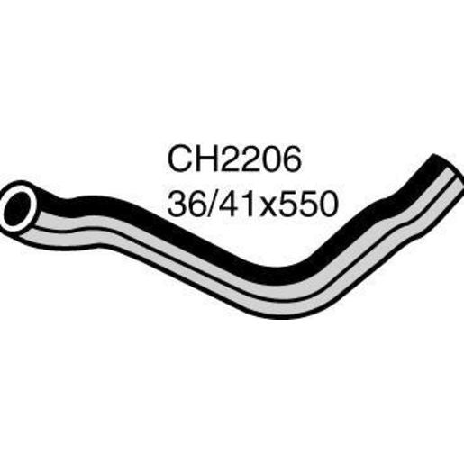 Mackay Bottom Radiator Hose CH2206