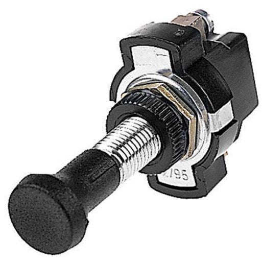 Hella Push/Pull Switch On/Off Spst (Contacts Rated 10A @ 12V) 4400