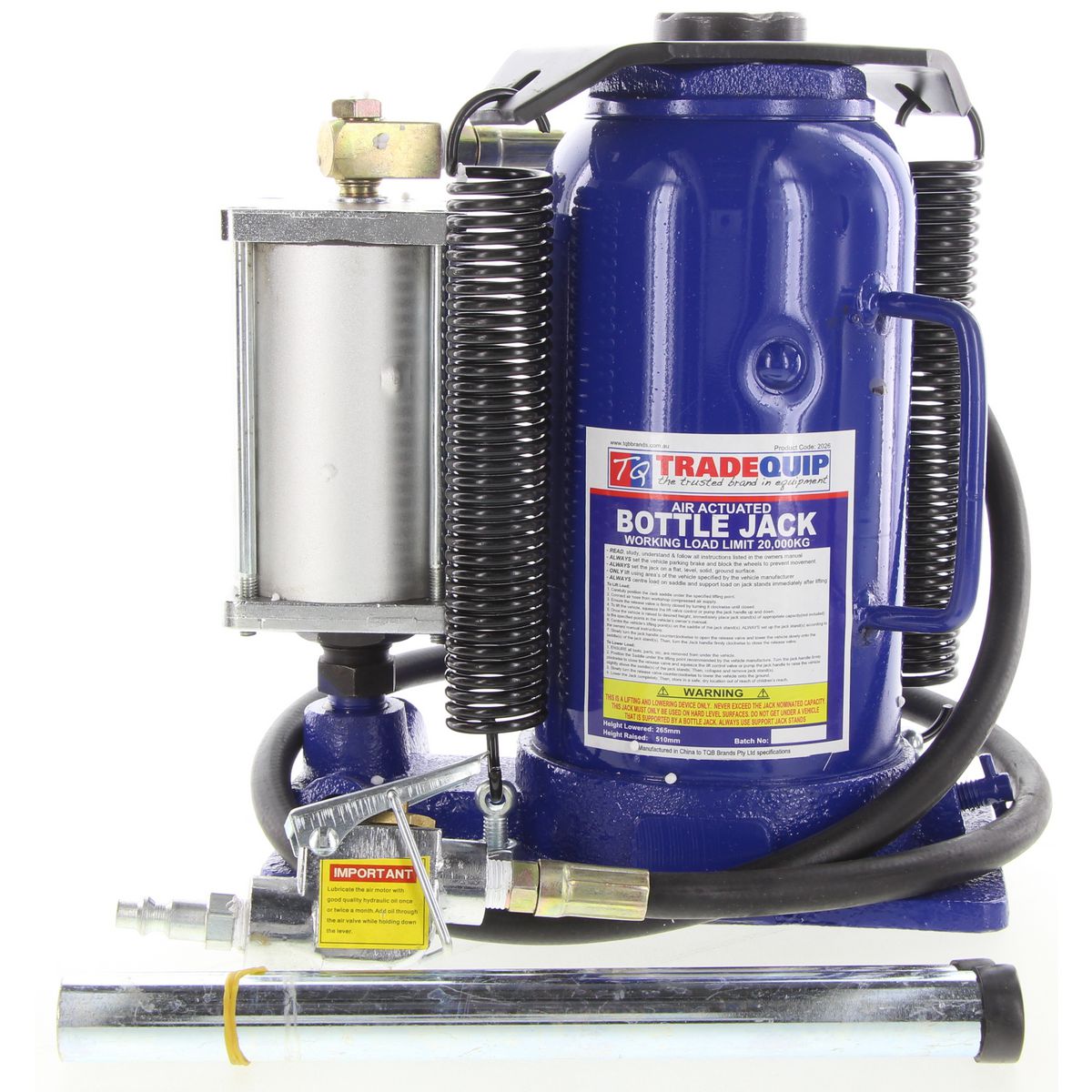 Trade Quip Bottle Jack 20 Tonne 2026