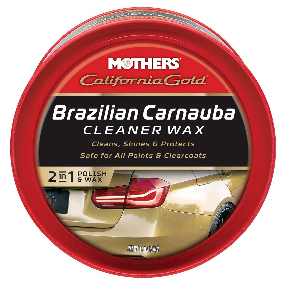 Mothers Clnr Paste Wax 34 5500