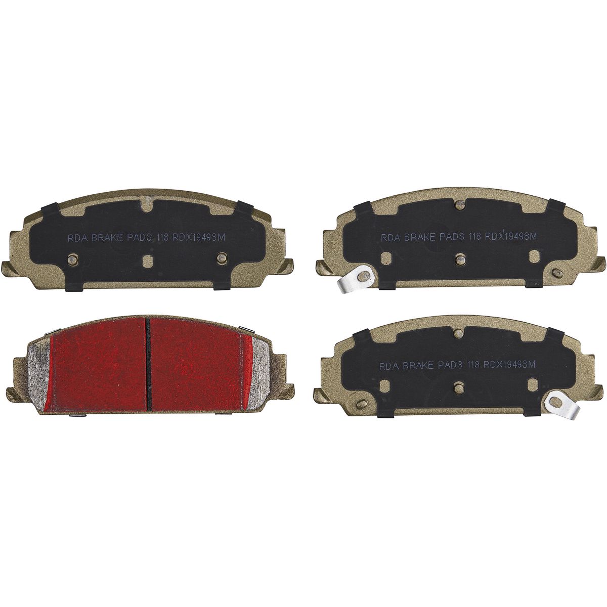 RDA Brakes Extreme Brake Pad Set Front RDX1949SM