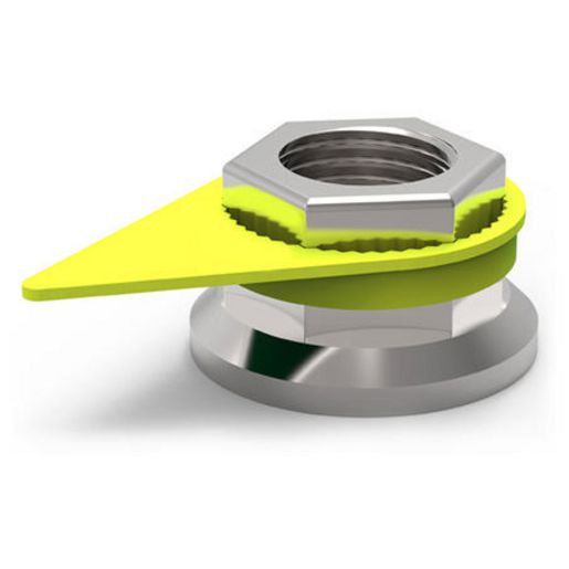Checkpoint Wheel Nut Indicator Yellow 35mm CP35Y