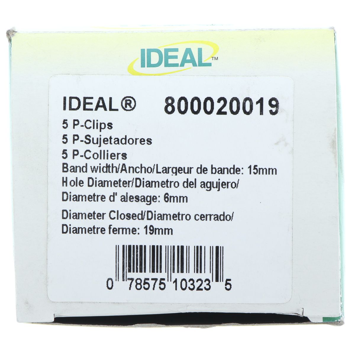 Ideal Pipe Clamp 19Mm Id 801915