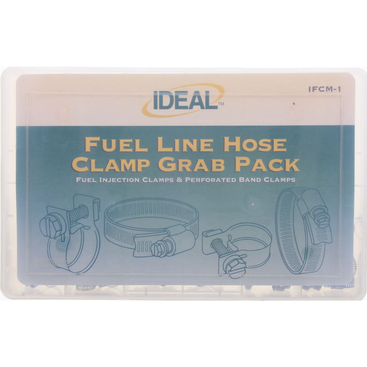Ideal Fuel Line Clamp Pack IFCM-1