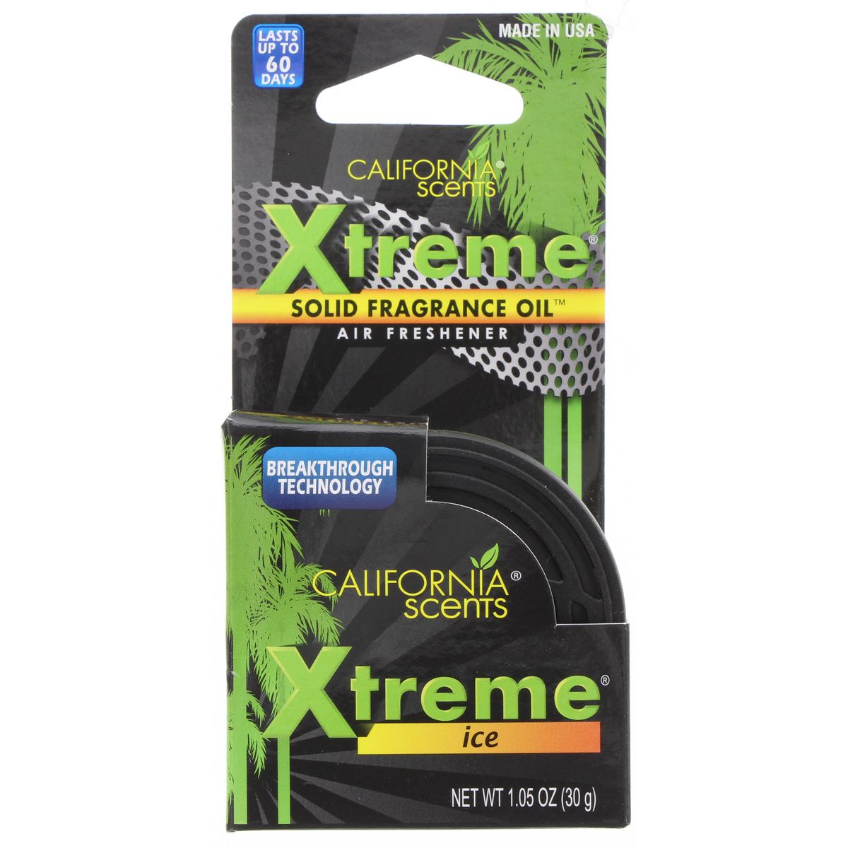California Scents Extreme Car Air Freshener - Ice 30g EXTM-CAN-B6205
