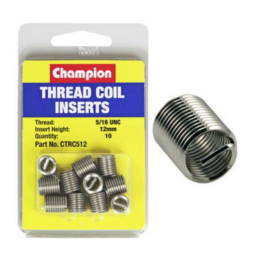 Champion Fasteners Thread Insert Refills 5/16 UNC x 12mm CTRC512