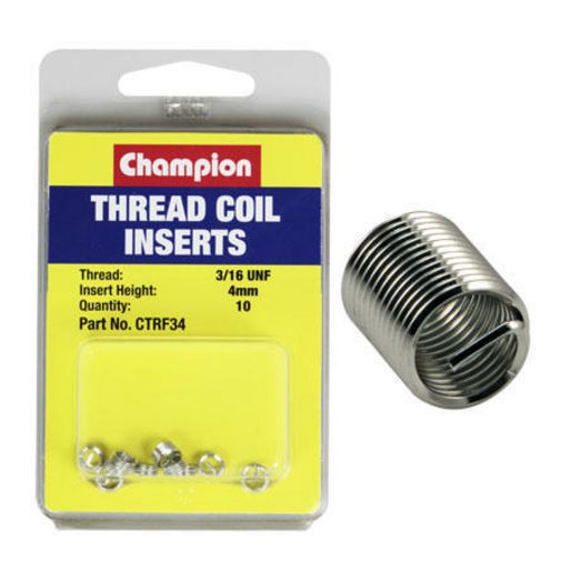Champion Fasteners Thread Insert Refills 3/16 UNF x 4mm CTRF34