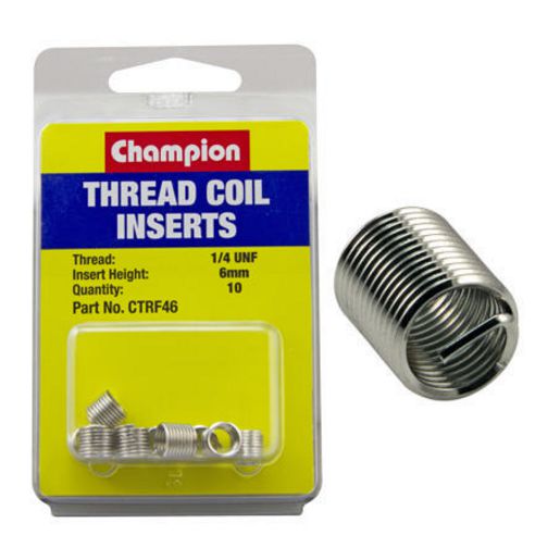 Champion Fasteners Thread Insert Refills 1/4 UNF x 6mm CTRF46