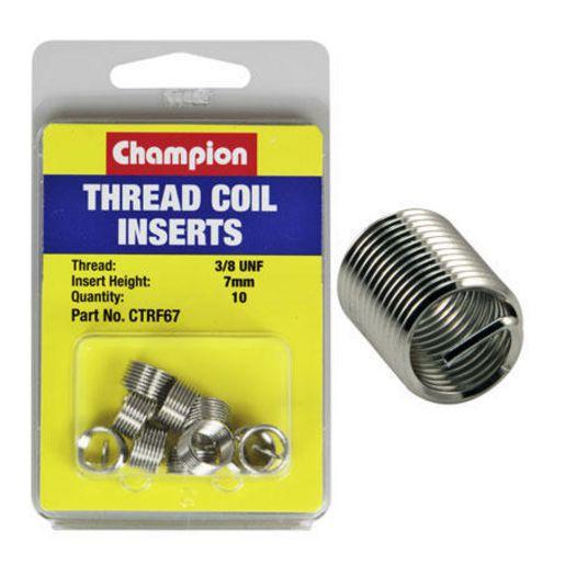 Champion Fasteners Thread Insert Refills 3/8 UNF x 7mm CTRF67