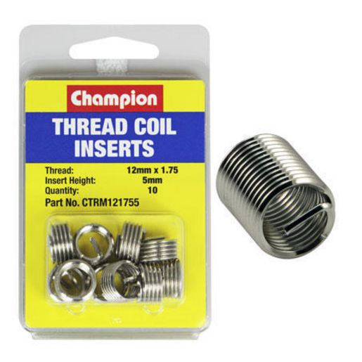Champion Fasteners Thread Insert Refills M12 x 1.75 x 5mm CTRM121755
