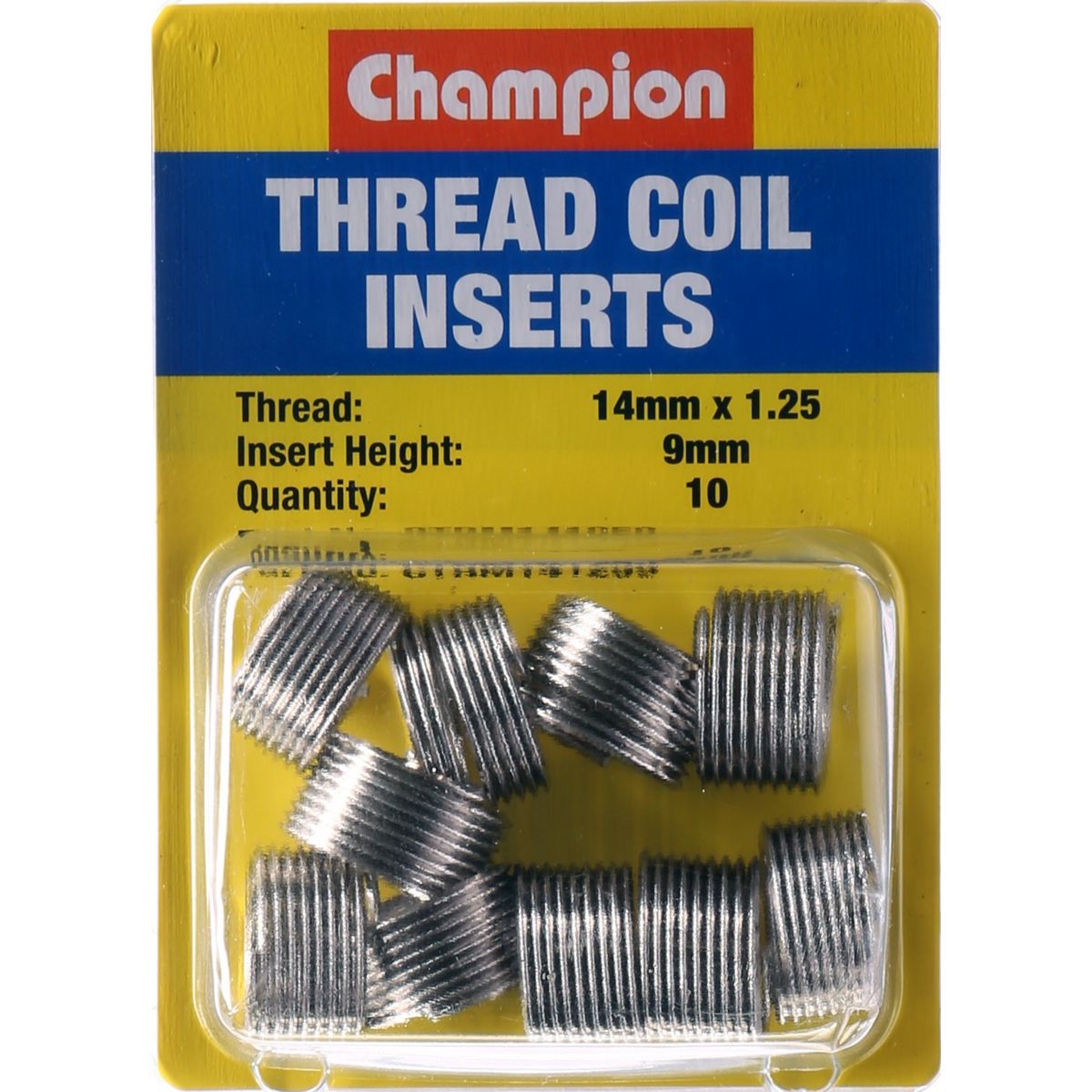 Champion Fasteners Thread Insert Refills M14 X 1.25 X 9mm CTRM141259