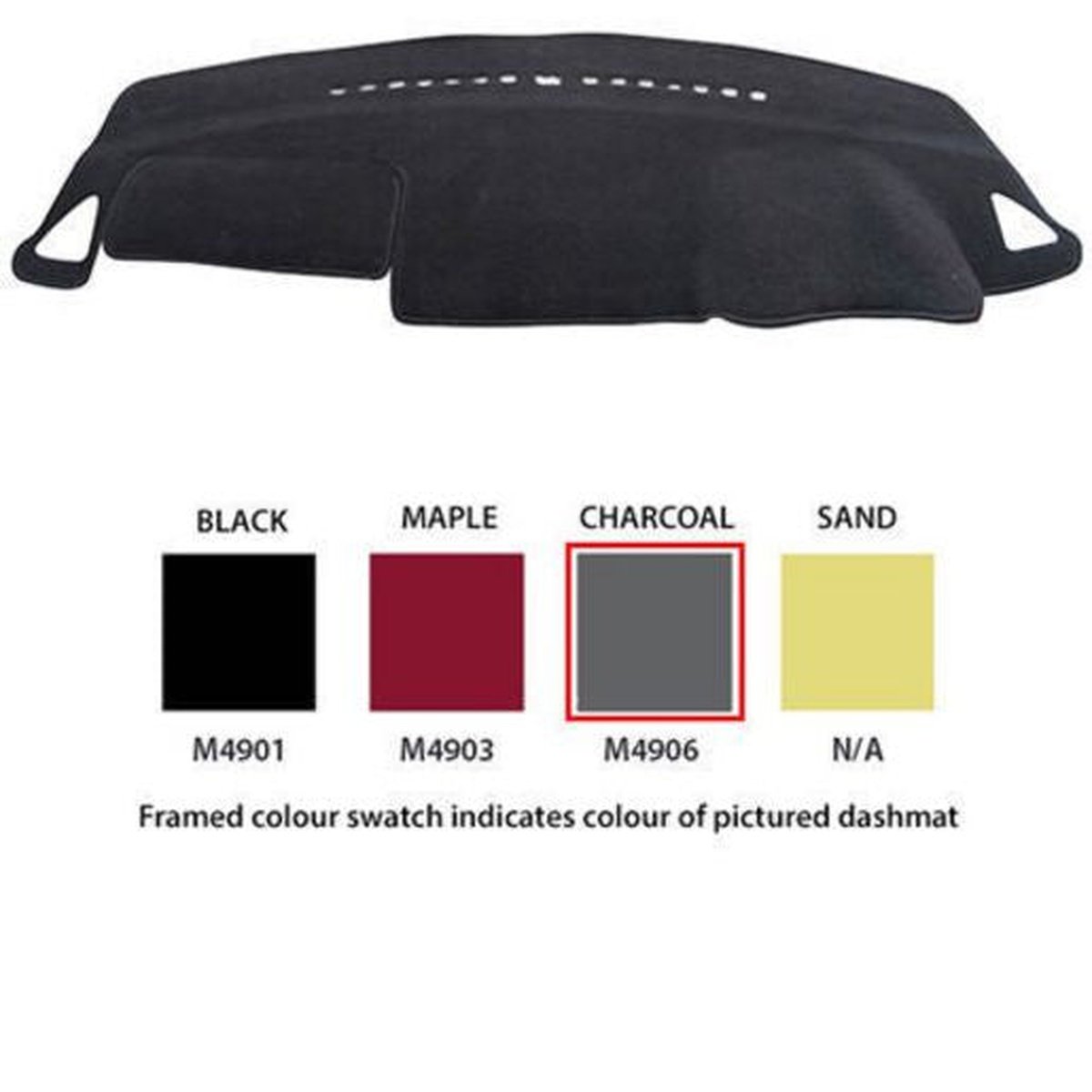 Sunland Dashmat fits MITSUBISHI LANCER (CJ ES MY10 - MY13 - 1/10 to 6/14) - Charcoal
