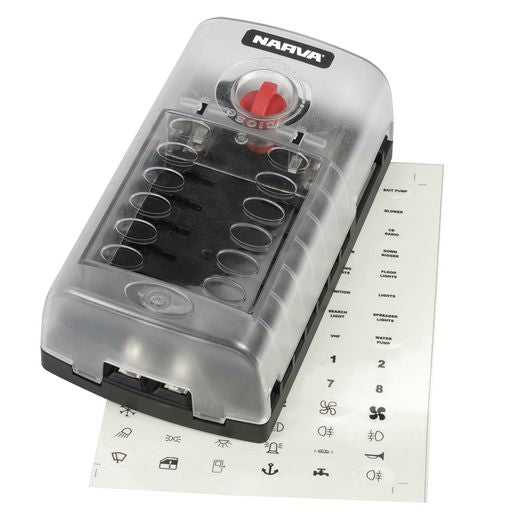 Narva Fuse Box With Cover 12 Way 54450