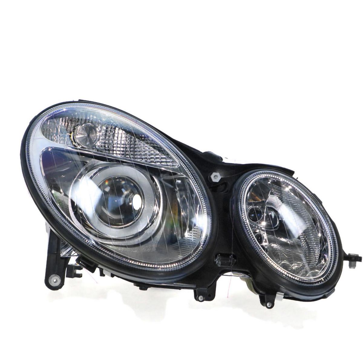 APG All Crash Head Lamp Drivers Side Certified Suits Mercedes-Benz E Class W211 2002 to 2009 BAM-21030RHQ