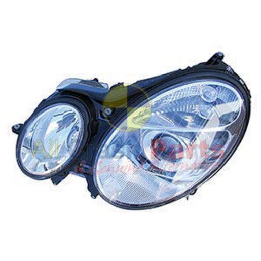 APG All Crash Xenon Head Lamp Passenger Side Certified Suits Mercedes-Benz E Class W211 2002 to 2009 BAM-21031LHQ