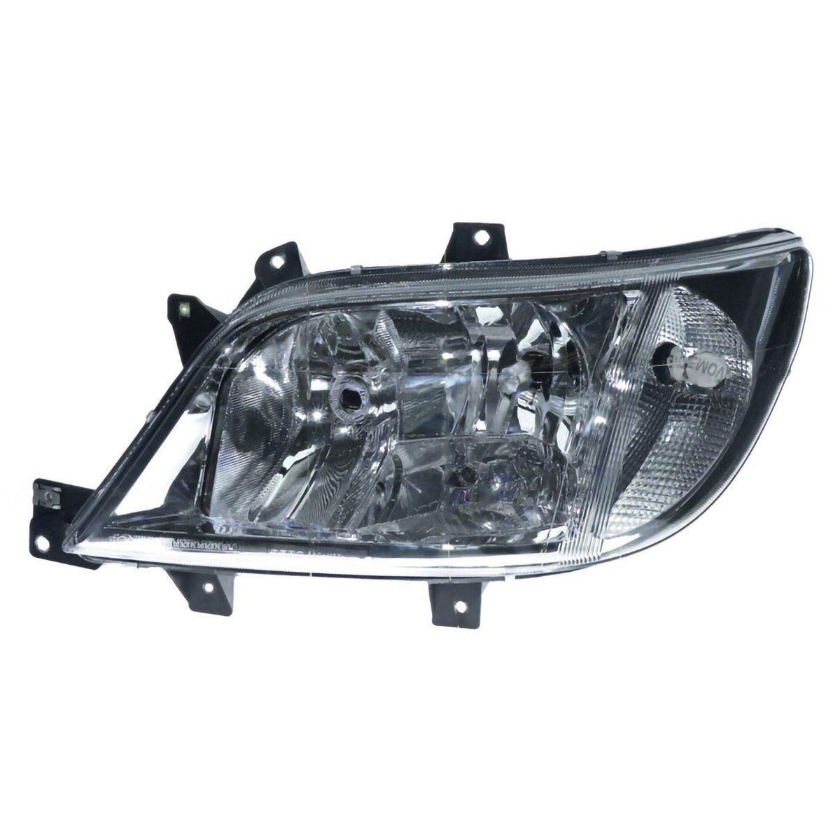 APG All Crash Head Lamp Passenger Side Certified Suits Mercedes-Benz Sprinter 2003 to 2006 BSC-21031LHQ