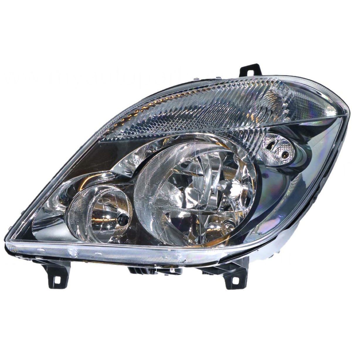 APG All Crash Head Lamp Passenger Side Certified Suits Mercedes-Benz Sprinter Fitted Without Fog Lights 2006 to 2013 BSD-21030LHQ
