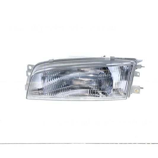 APG All Crash Head Lamp Passenger Side Aftermarket Suits Mitsubishi Lancer CE Sedan/Wagon 1996 to 1998 CCE-21030LH