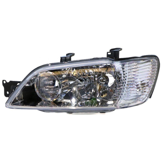 APG All Crash Head Lamp Passenger Side Aftermarket Suits Mitsubishi Lancer CG 2002 to 2003 CCK-21030LH