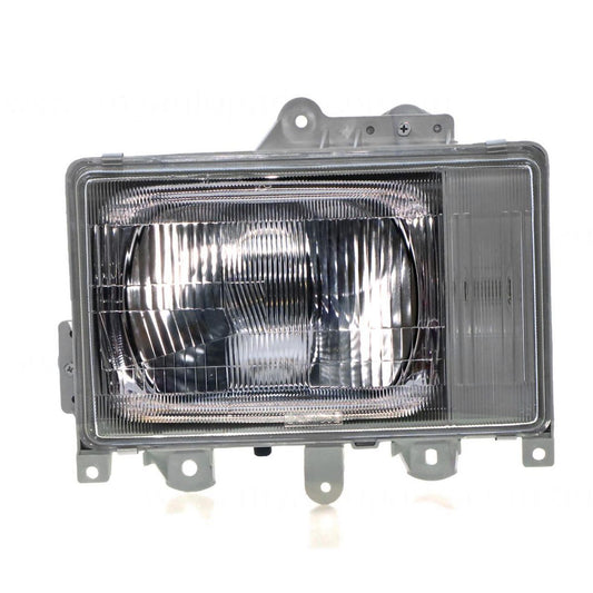 APG All Crash Head Lamp Passenger Side Aftermarket Suits Mitsubishi Mitsubishi/Fuso Truck FE 1986 to 1995 CFE-21030LH
