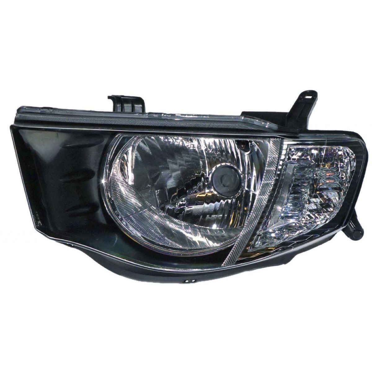 APG All Crash Head Lamp Passenger Side Certified suits Mitsubishi Triton ML GLS/GLXR/VR 7/2006 to 8/2009 CTD-21030LHQ