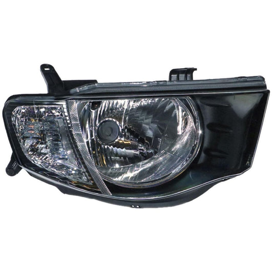 APG All Crash Head Lamp Drivers Side Certified suits Mitsubishi Triton ML GLS/GLXR/VR 7/2006 to 8/2009 CTD-21030RHQ