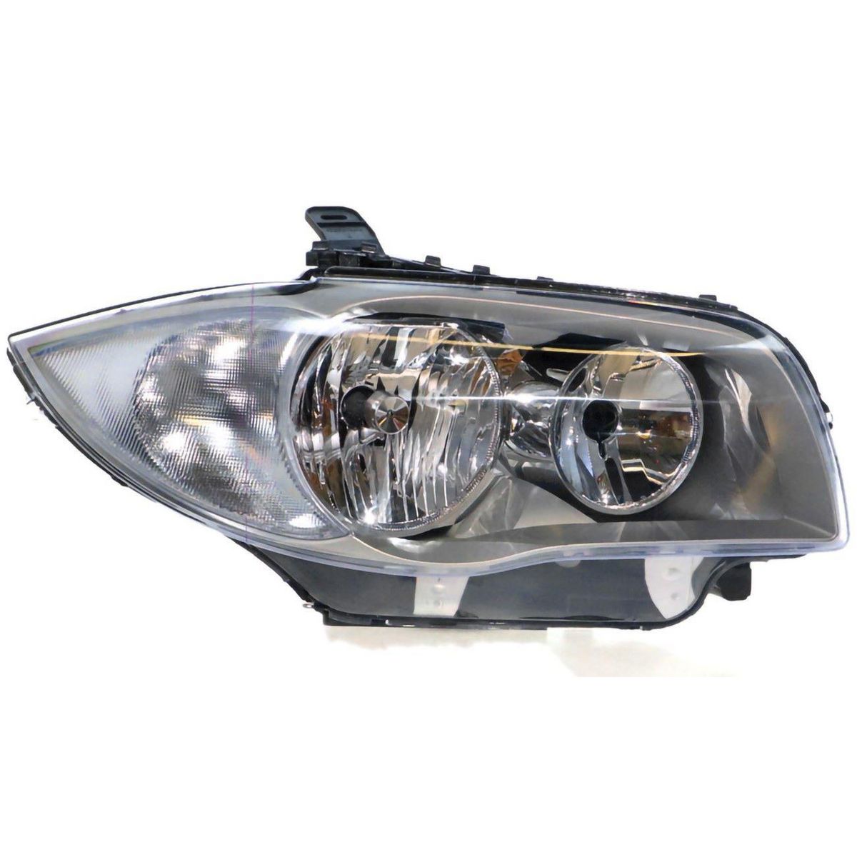 APG All Crash Halogen Silver Head Lamp Drivers Side Certified Suits BMW 1 Series E87 2004 to 2007 EGA-21030RHQ