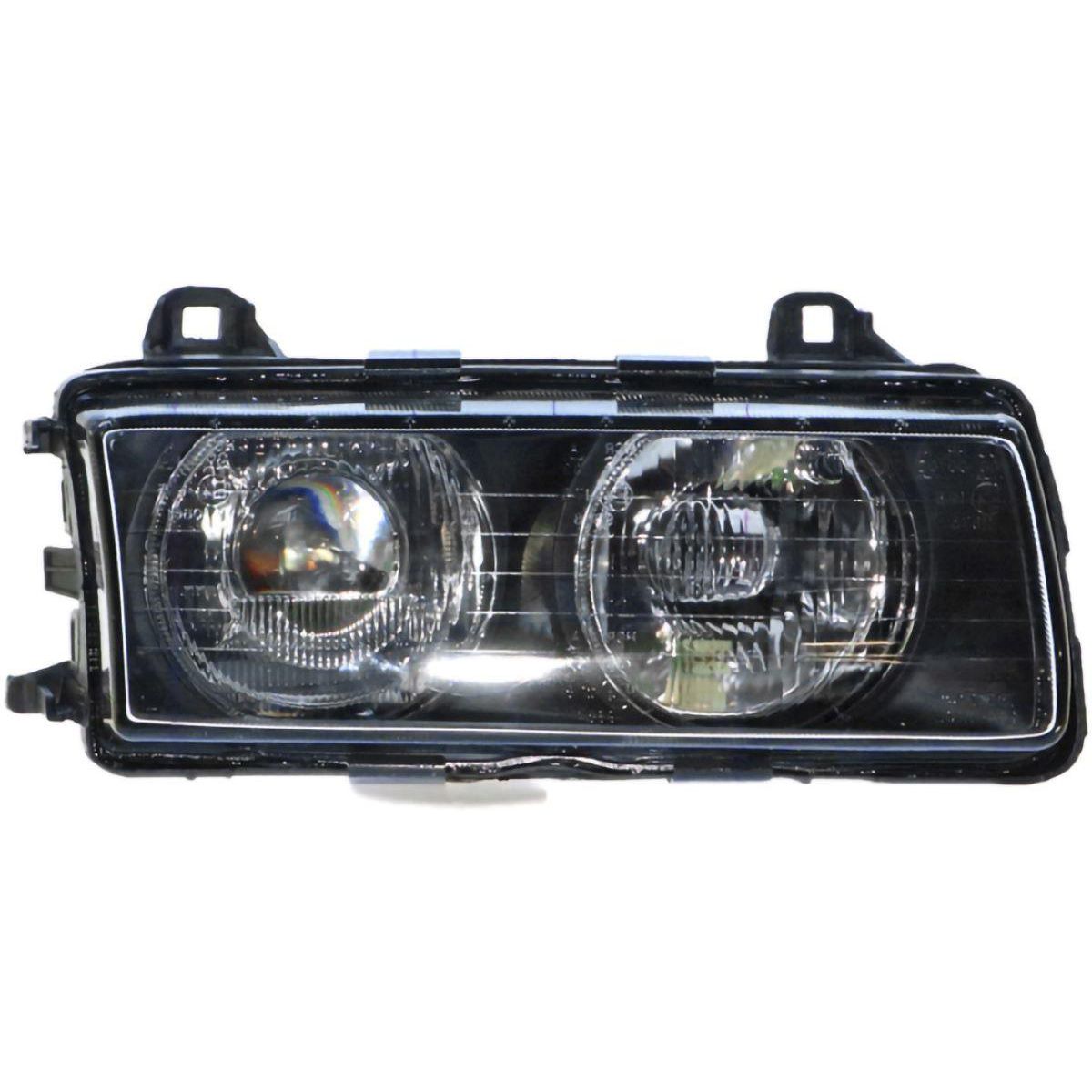 APG All Crash Halogen Manual Adjust Head Lamp Drivers Side Certified Suits BMW 3 Series E36 1991 to 2000 ETC-21030RHQ