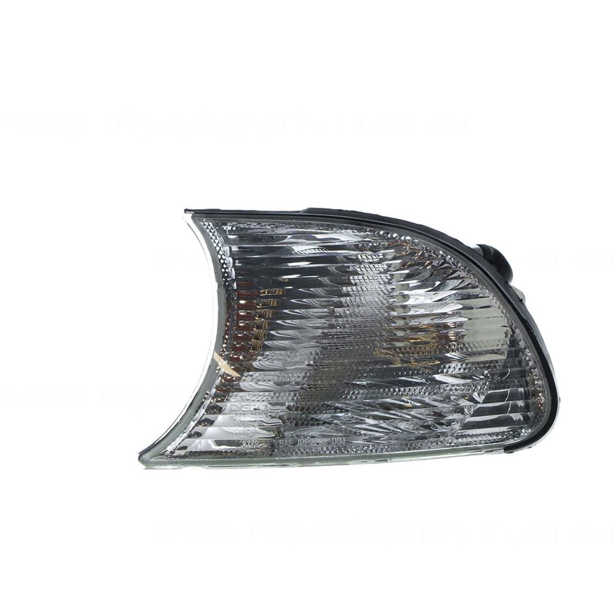 APG All Crash Front Park / Indicator Lamp, Clear, Passenger Side Certified Suits BMW 3 Series E46 1999 to 2001 ETD-21013LHQ