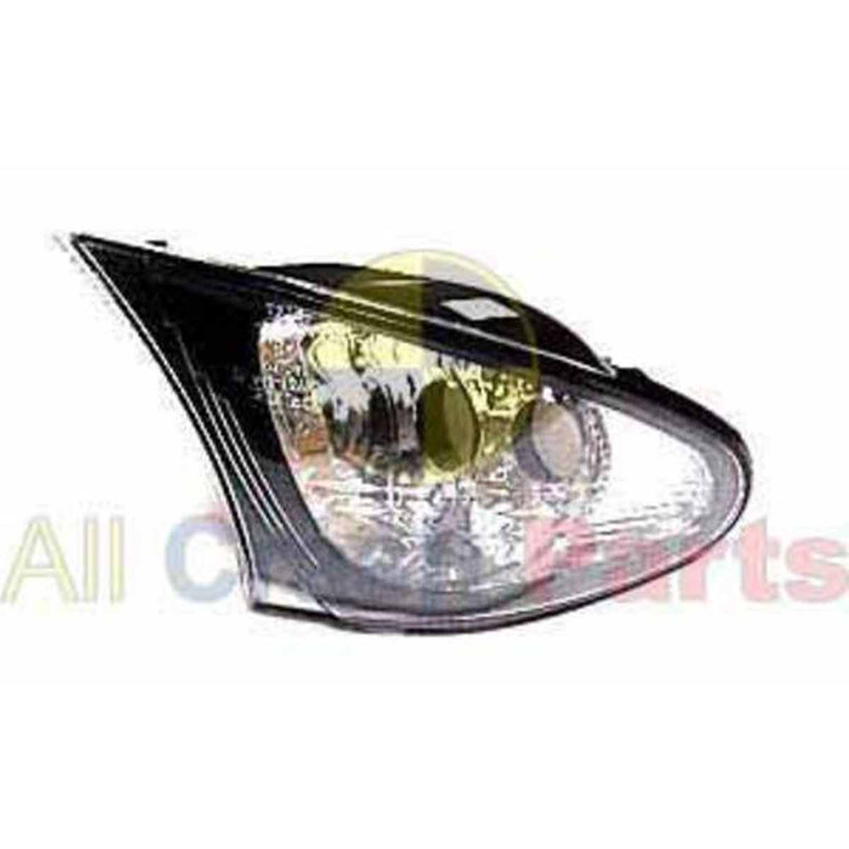 APG All Crash Front Park / Indicator Lamp, Black Trim, Passenger Side Certified Suits BMW 3 Series E46 2001 to 2003 ETD-21015LHQ
