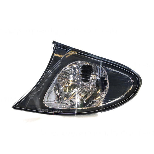 APG All Crash Front Park / Indicator Lamp, Black Trim, Passenger Side Certified Suits BMW 3 Series E46 2001 to 2003 ETD-21015LHQ