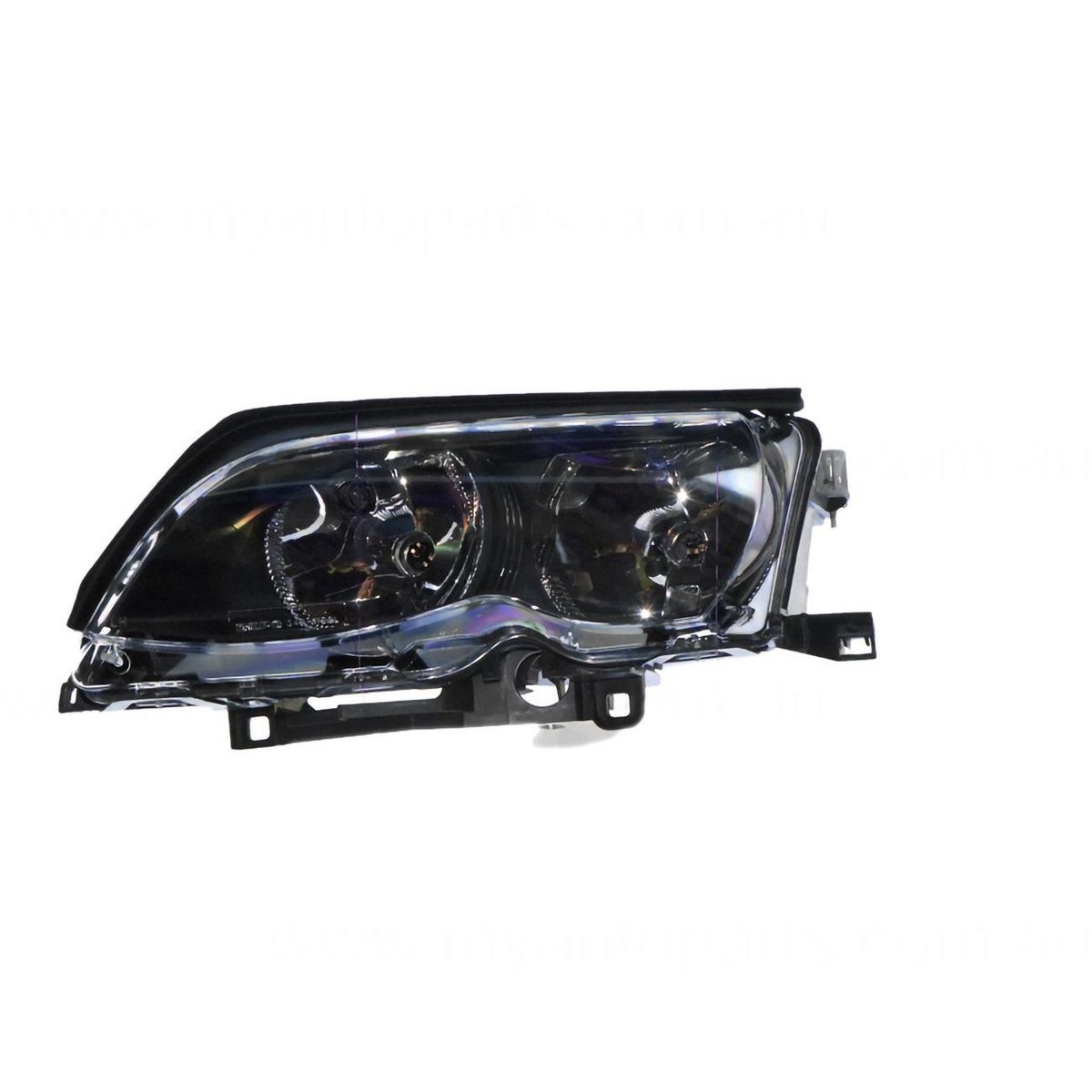 APG All Crash Halogen Head Lamp Passenger Side Certified Suits BMW 3 Series E46 Sedan 2001 to 2003 ETD-21033LHQ