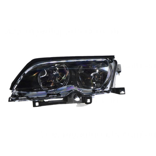 APG All Crash Halogen Head Lamp Passenger Side Certified Suits BMW 3 Series E46 Sedan 2001 to 2003 ETD-21033LHQ
