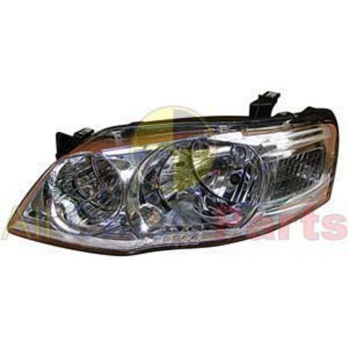 APG All Crash Chrome Halogen Head Lamp Passenger Side Certified Suits Ford Falcon Futura/Fairmont BF II 2006 to 2008 FAB-21034LHQ