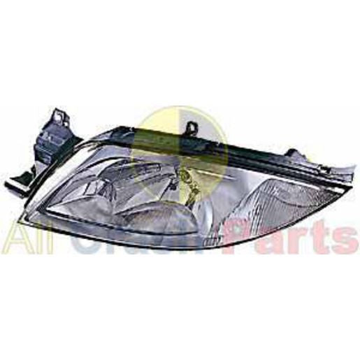 APG All Crash Chrome Halogen Head Lamp Amber Indicator Passenger Side Certified Suits Ford Falcon Fairmont/Ghia AU2/AU3 2000 to 2002 FAU-21033LHQ