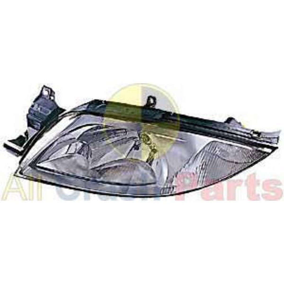 APG All Crash Chrome Halogen Head Lamp Amber Indicator Passenger Side Certified Suits Ford Falcon Fairmont/Ghia AU2/AU3 2000 to 2002 FAU-21033LHQ