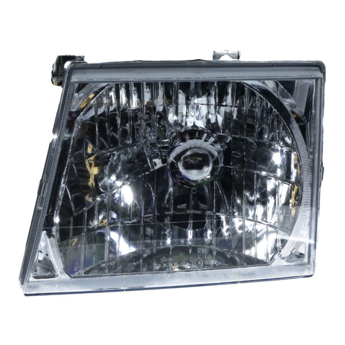 APG All Crash Halogen Manual Adjust Head Lamp Passenger Side Certified Suits Ford Courier PG/PH 2002 to 2006 FCE-21030LHQ