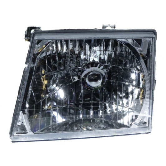 APG All Crash Halogen Manual Adjust Head Lamp Passenger Side Certified Suits Ford Courier PG/PH 2002 to 2006 FCE-21030LHQ