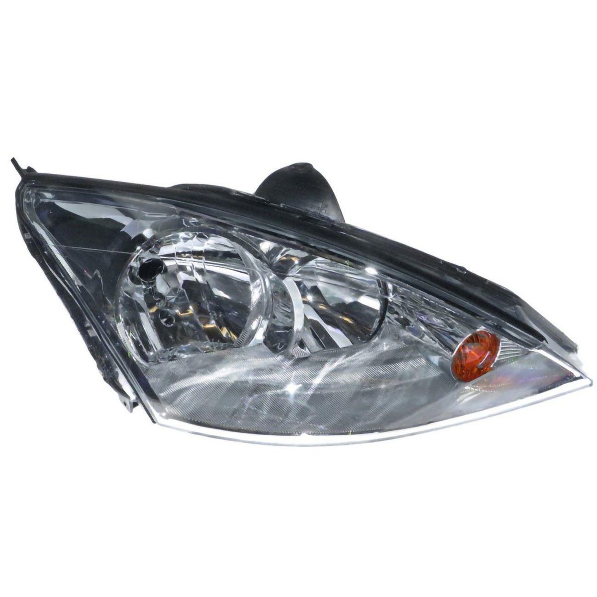 APG All Crash Halogen Manual Adjust Head Lamp Drivers Side Certified Suits Ford Focus LR 2002 to 2004 FOA-21031RHQ