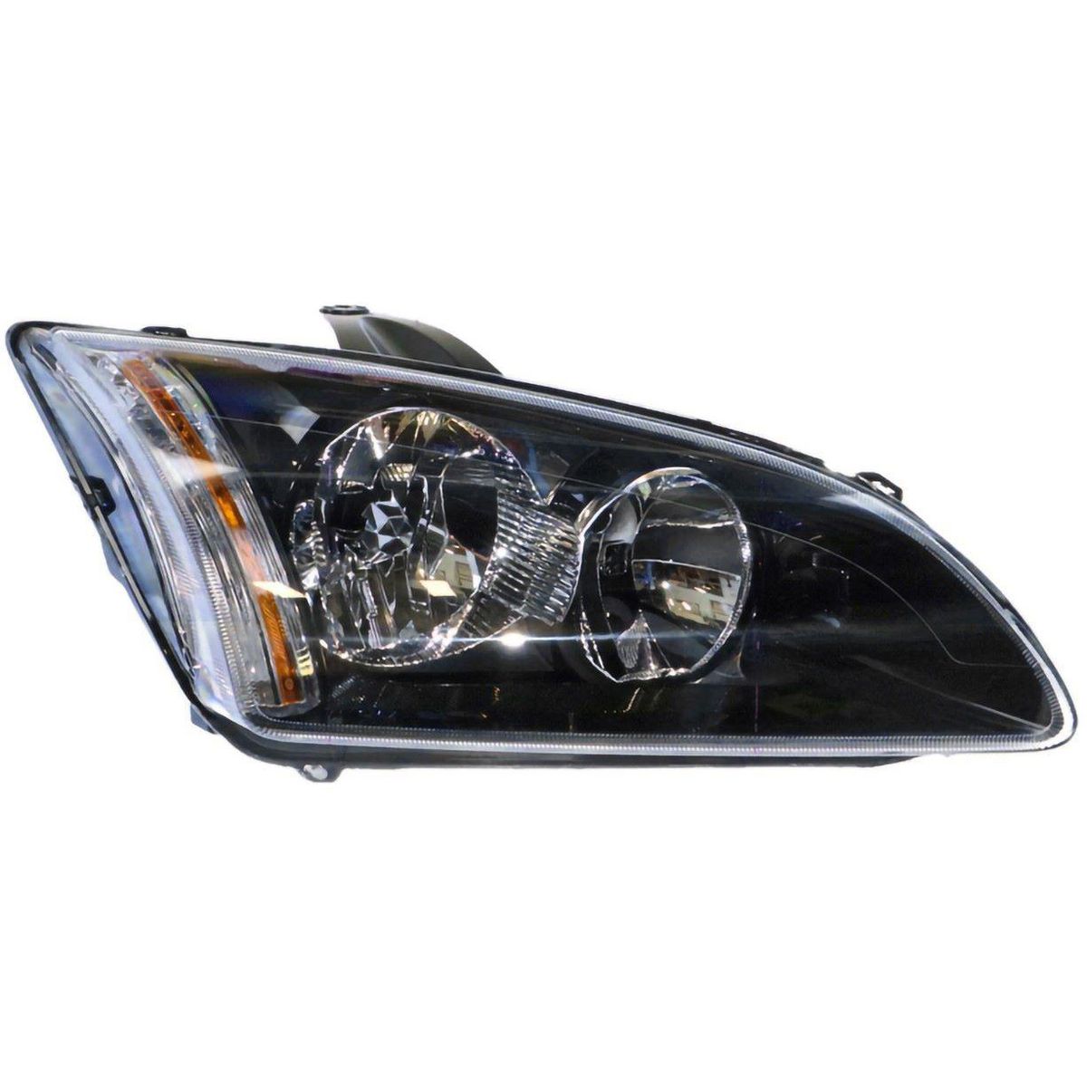APG All Crash Halogen Electric Adjust Head Lamp Drivers Side Certified Suits Ford Focus LS/LT 2005 to 2009 FOB-21030RHQ