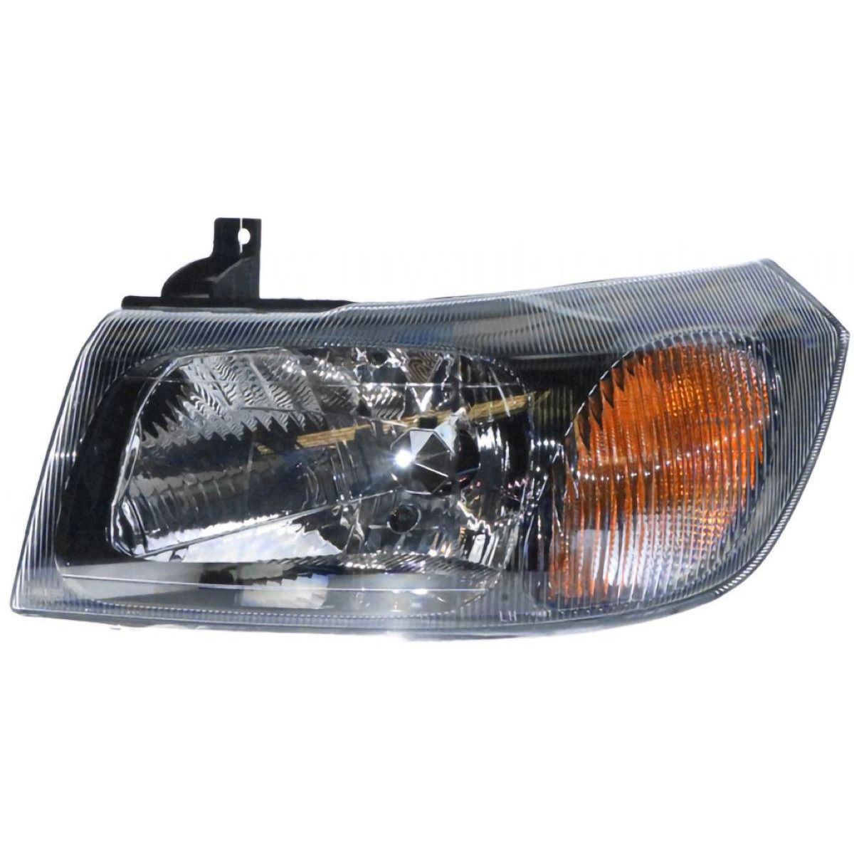 APG All Crash Halogen Manual Adjust Head Lamp Passenger Side Certified Suits Ford Transit VH/VJ 2000 to 2006 FVH-21030LHQ
