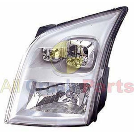 APG All Crash Halogen Manual Adjust Head Lamp Passenger Side Certified Suits Ford Transit VM 2006 to 2013 FVM-21030LHQ