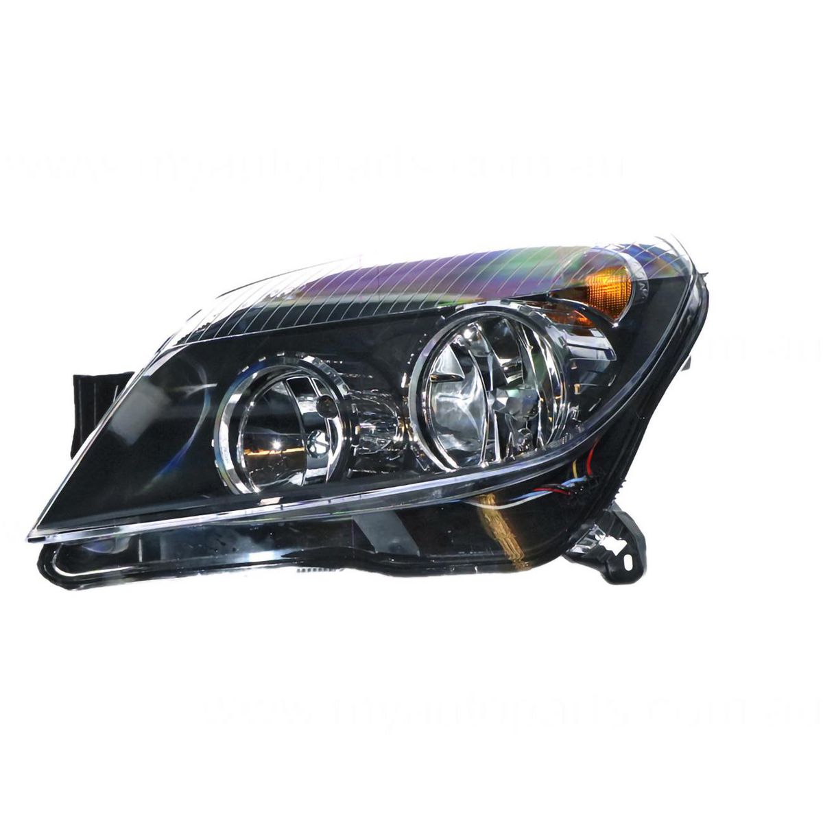 APG All Crash Black Head Lamp Passenger Side Certified Suits Holden Astra AH 10/2004 to 10/2006 GLJ-21030LHQ