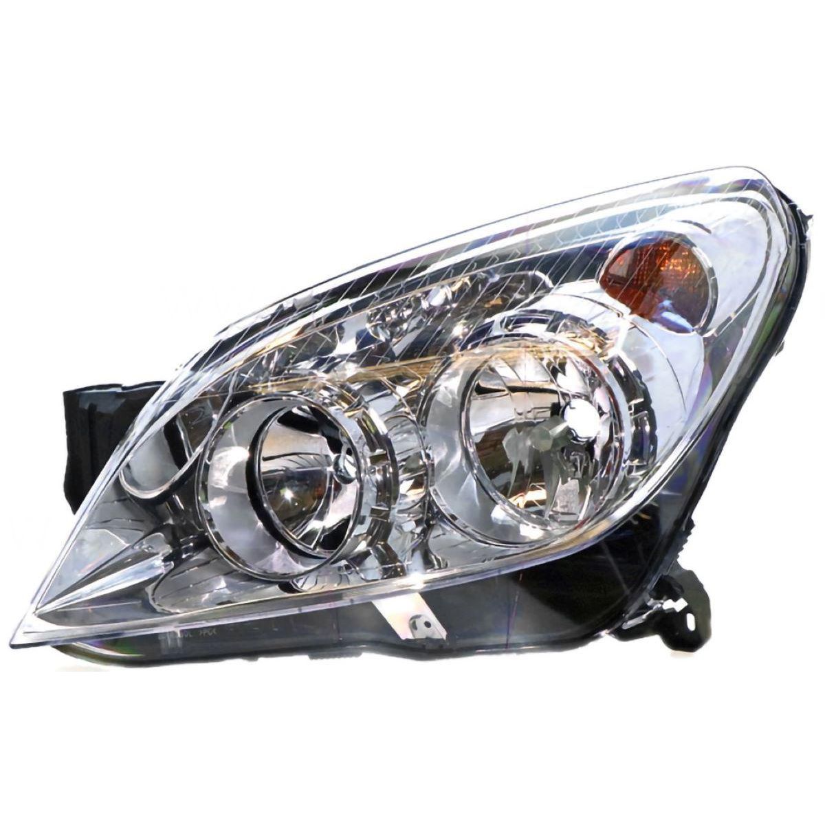 APG All Crash Chrome Head Lamp Passenger Side Certified Suits Holden Astra AH 11/2006 to 8/2009 GLJ-21032LHQ